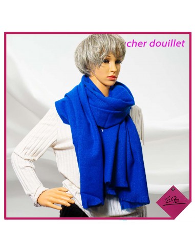 Echarpe toucher douillet, BLEU ROYAL